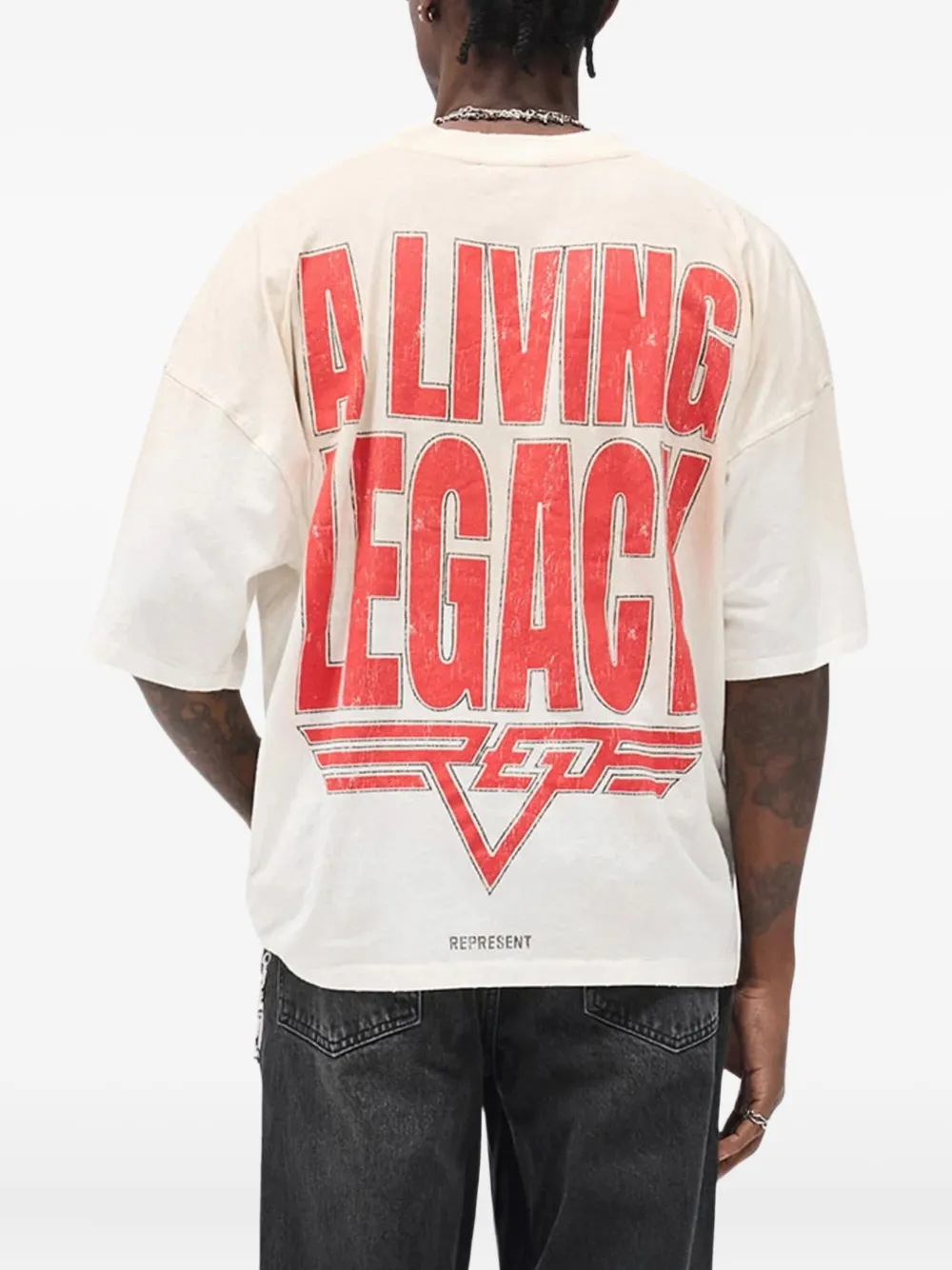 Represent Living Legacy T-shirt Beige