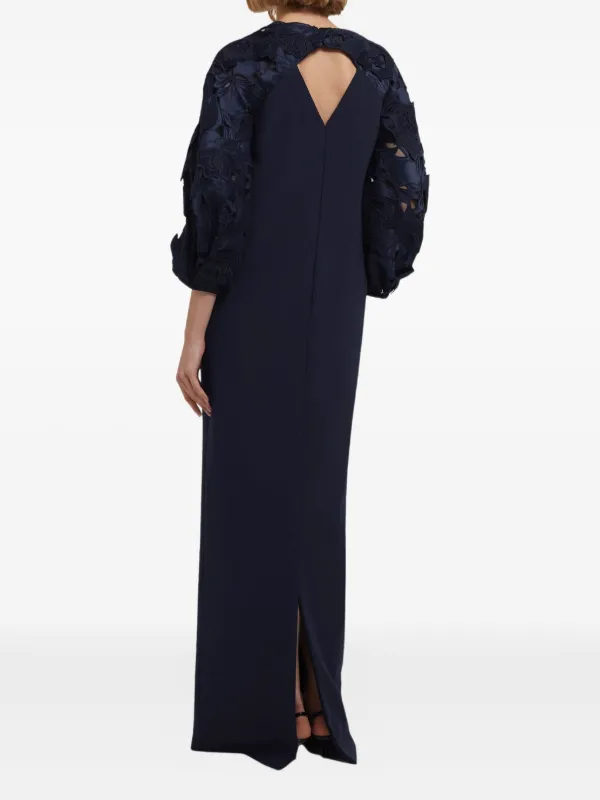 balloon sleeve evening dress Marsoni by Colors MV1323
