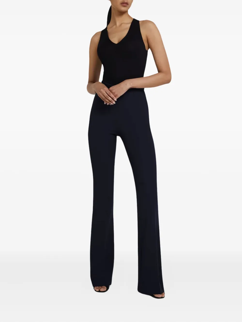 Safiyaa Alexa flared trousers - Blauw
