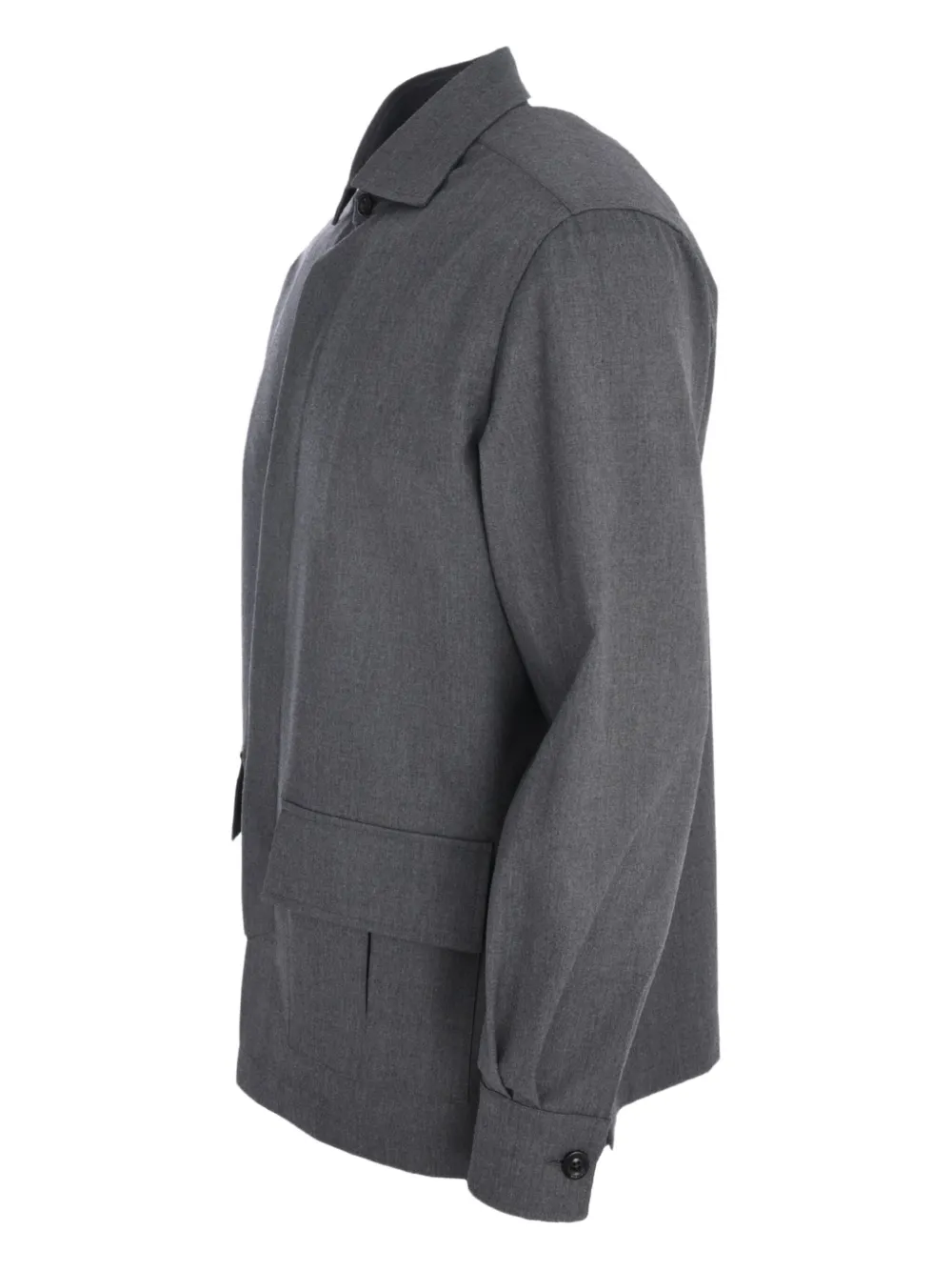 Boglioli Overhemd met lange mouwen Grijs