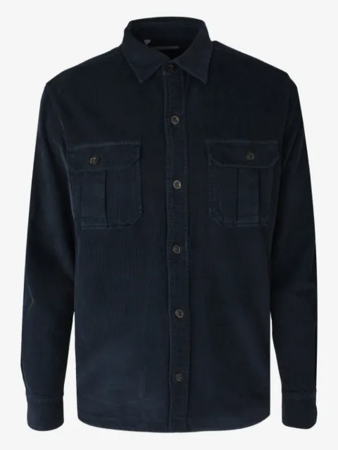 Boglioli corduroy pocket shirt jacket