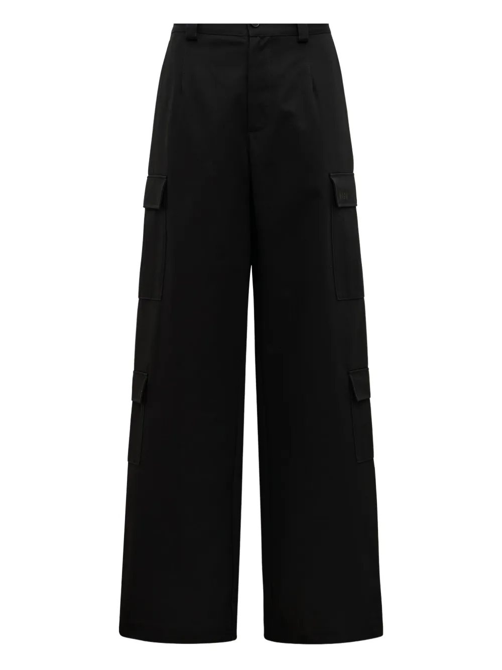 MSGM 工装口袋长裤 | 黑色 | Image 1