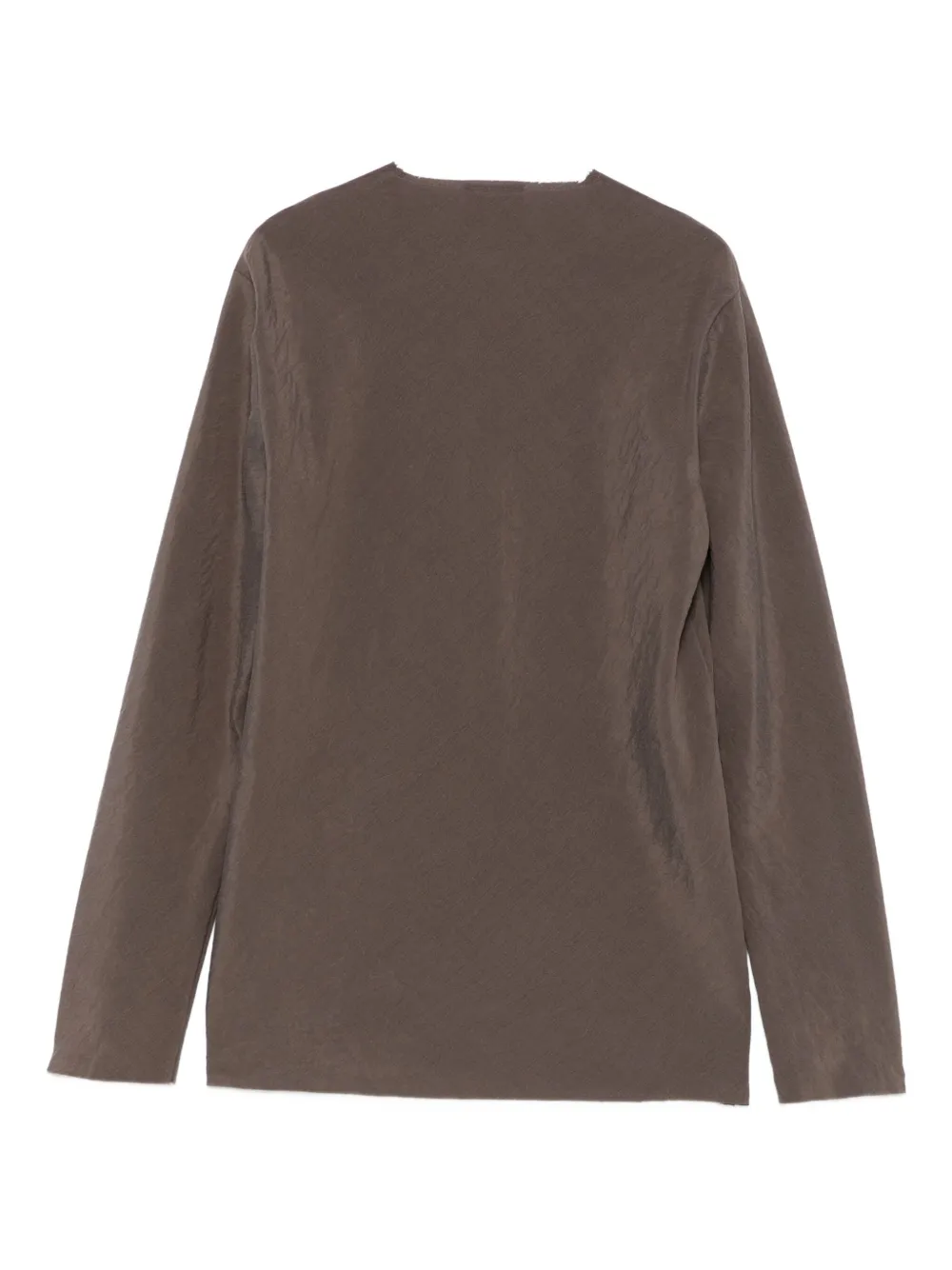 Alysi tie-fastening top - Grijs