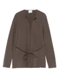 Alysi tie-fastening top - Grey