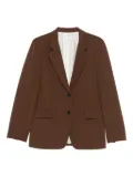 Alysi two-button pocket blazer - Brown