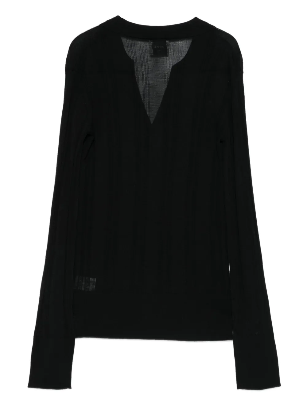 Alysi ribbed V-neck sweater | Knitted Sweaters | Image 2