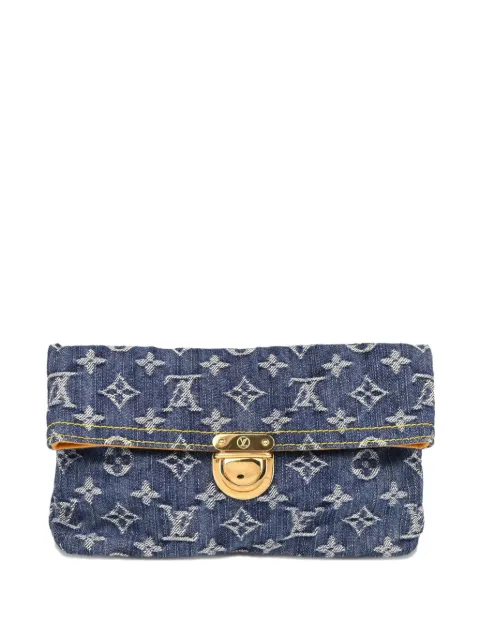 Louis Vuitton Pre-Owned 2006 Monogram denim clutch bag