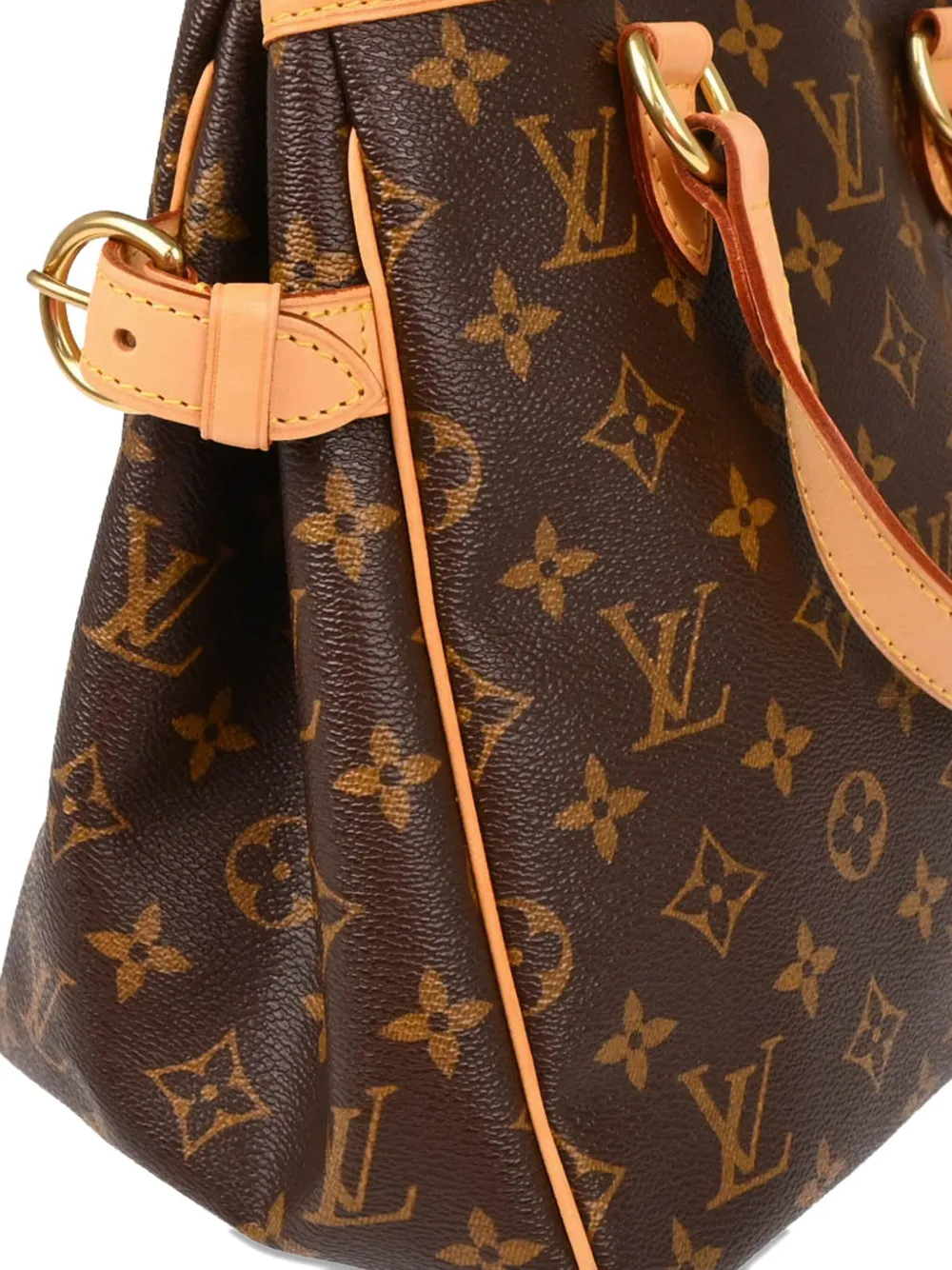 Pre-owned Louis Vuitton 2008 Batignolles Handbag In Brown