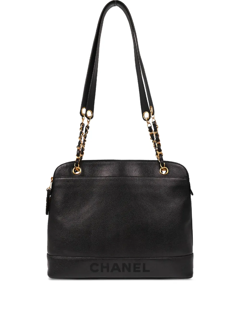 CHANEL Pre-Owned 1997 チェーン ショルダーバッグ - ブラック CHANEL Pre-Owned 1997 チェーン ショルダーバッグ - ブラック