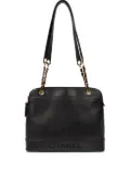 CHANEL Pre-Owned 1997 leather chain shoulder bag - Black