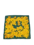 CHANEL Pre-Owned 1990-2000s printed silk scarf - Green