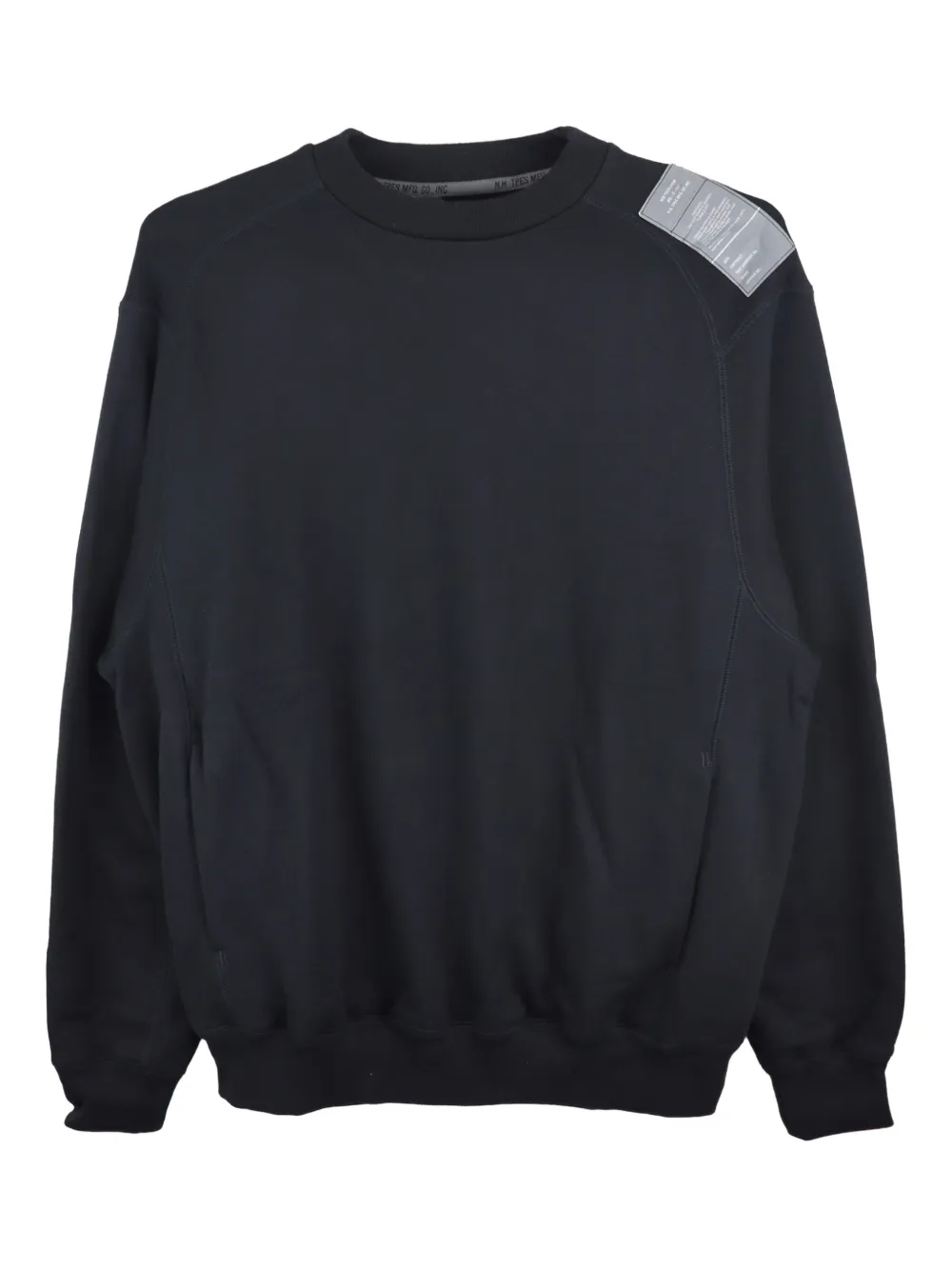 N.HOOLYWOOD crew-neck long-sleeve sweater | Black | Image 1