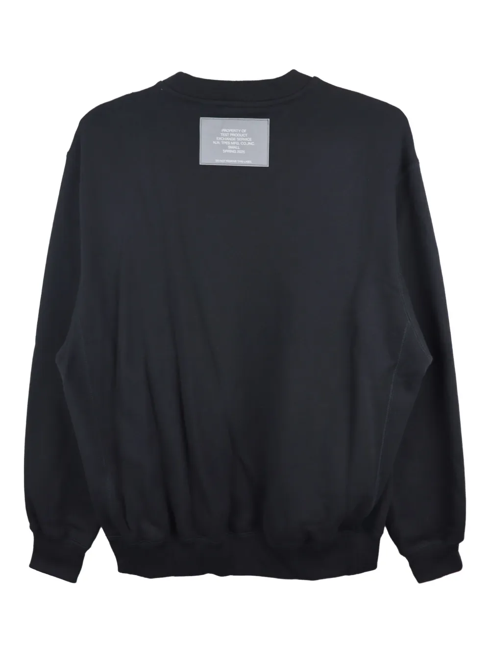 N.HOOLYWOOD crew-neck long-sleeve sweater - Zwart