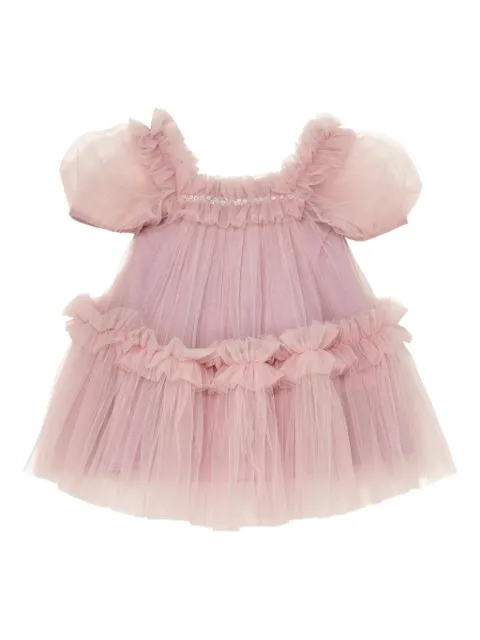 Tutu Du Monde Fraisier tulle ruffled party dress