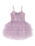 Tutu Du Monde Masquerade embellished tulle layered party dress - Purple