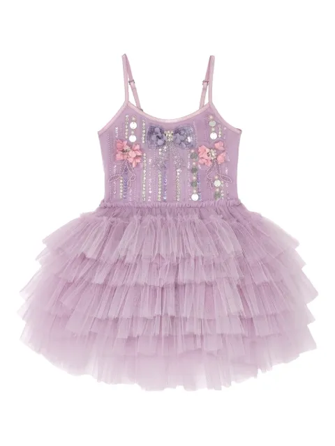 Tutu Du Monde Masquerade embellished tulle layered party dress