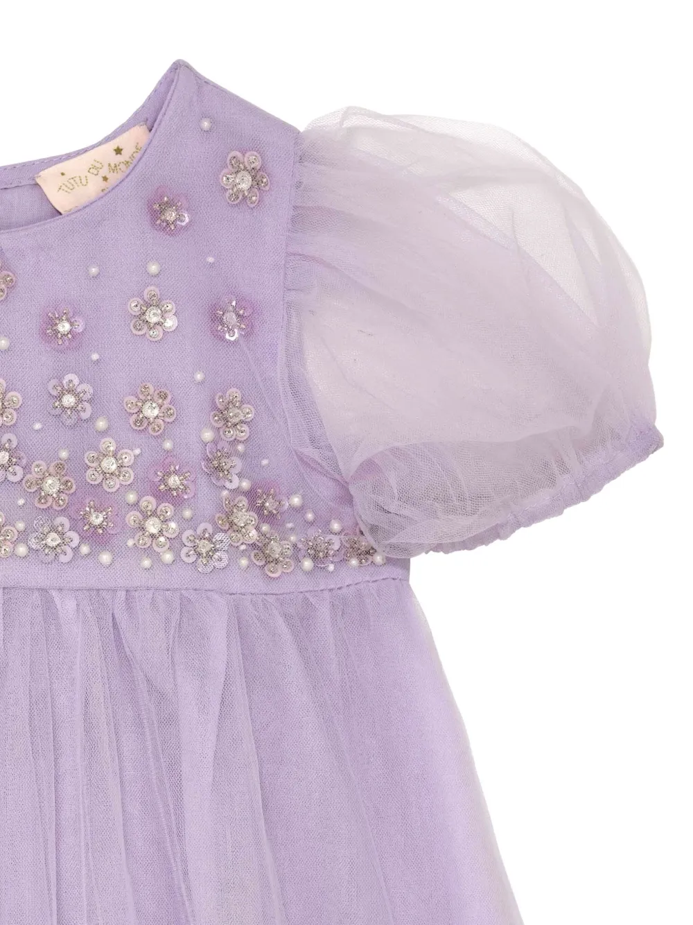 Tutu Du Monde Orchid Radiance verfraaide tulen jurk Paars
