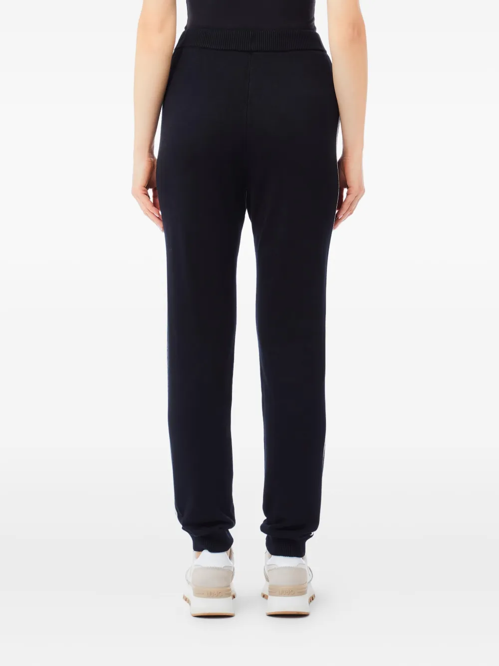 LIU JO Broek met zijstreep - Zwart
