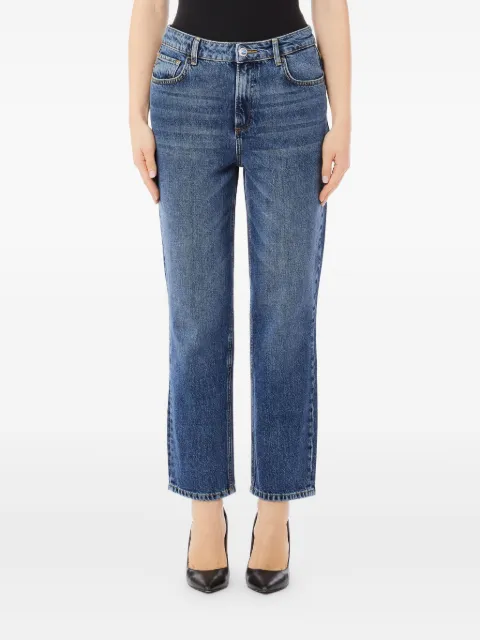 LIU JO logo-patch jeans