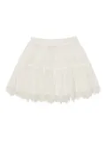 Tutu Du Monde Saloon lace-trimmed mini skirt - White