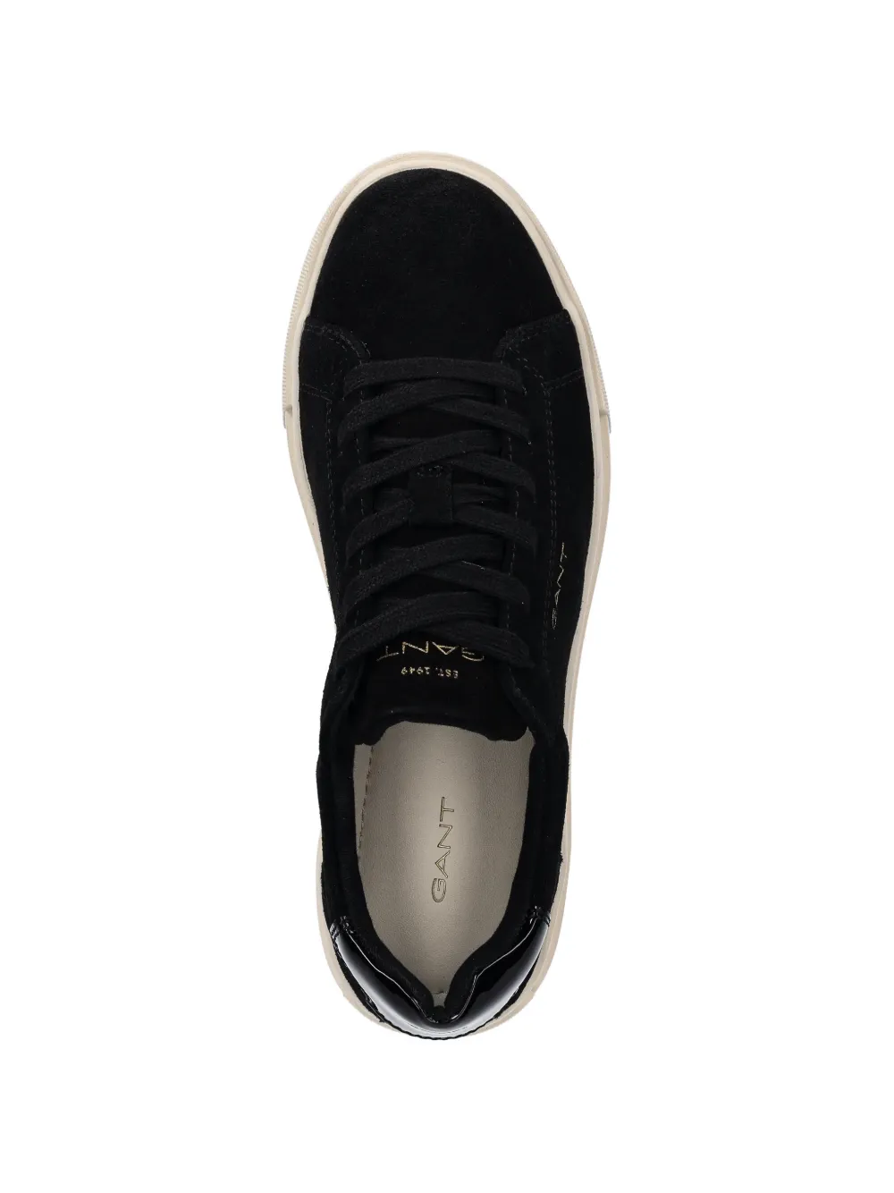 Gant Julice suède sneakers Zwart