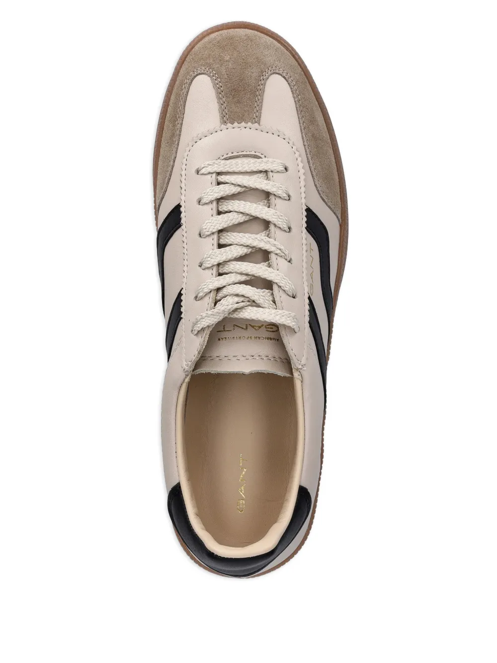 Gant Cuzmo sneakers met vlakken Beige