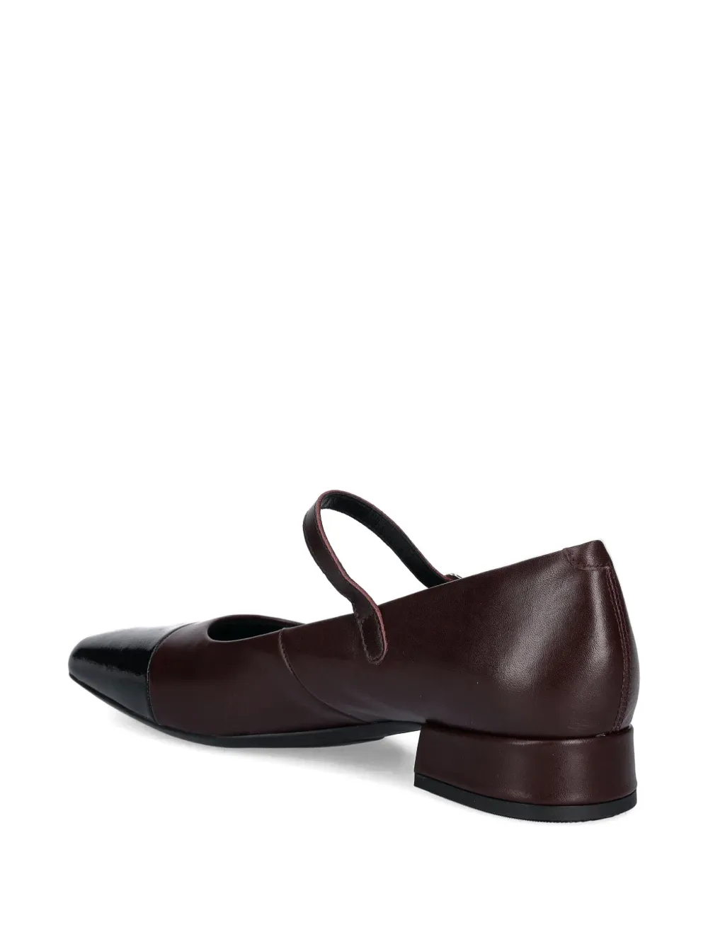 Vagabond 25mm Debbi Contrasting-toe Strap Pumps In Brown
