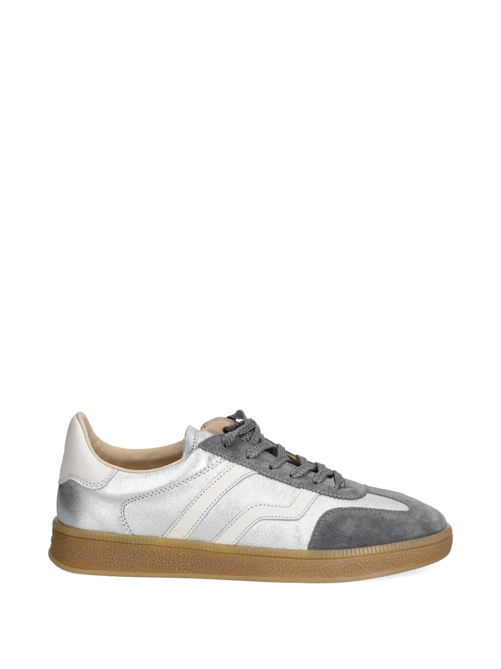 Gant Cuzima leren sneakers Zilver