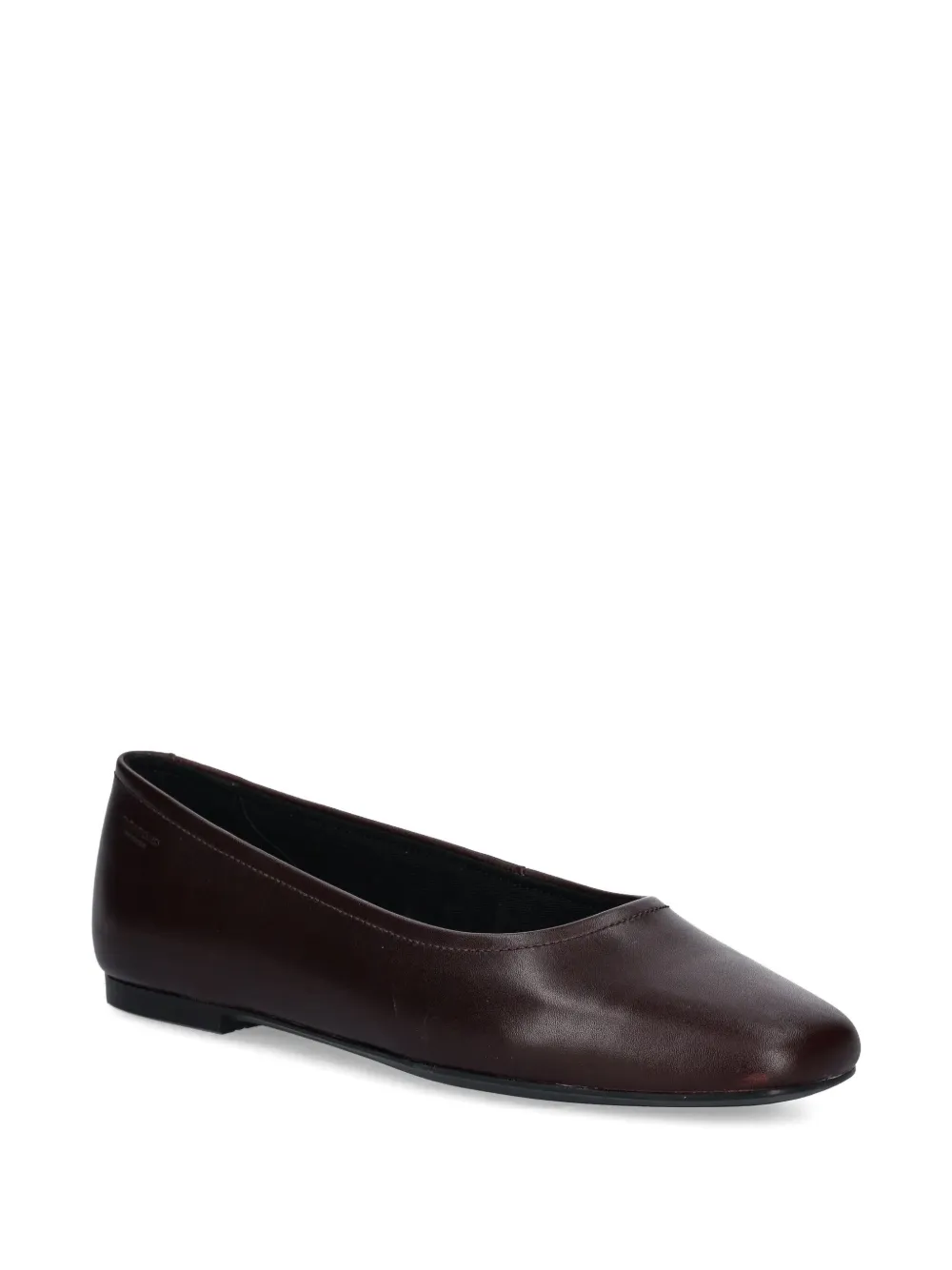 VAGABOND logo-debossed ballet flats - Rood