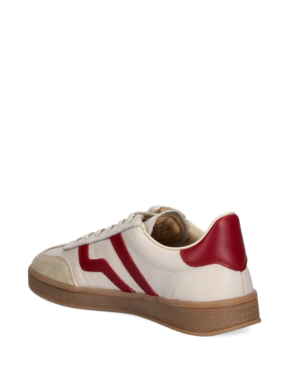 Gant Cuzmo leren sneakers Beige