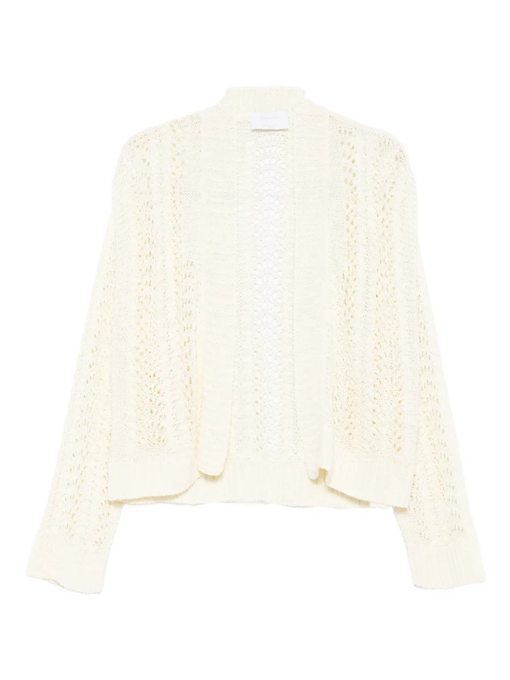 Daniele Fiesoli open-front lace-knit cardigan | Neutrals | Image 1