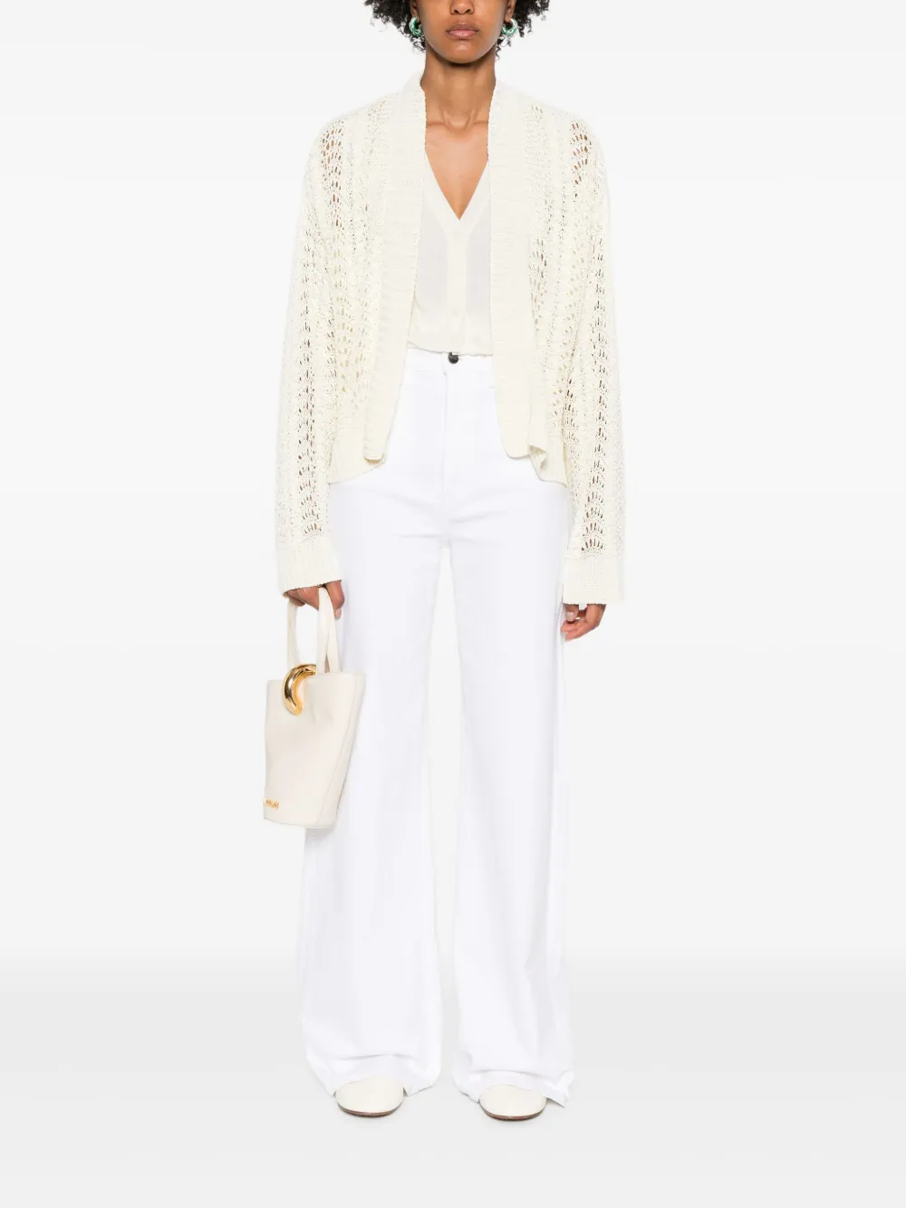 Daniele Fiesoli open-front lace-knit cardigan | Cardigans | Image 2