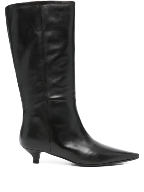 Thea Mika pointed-toe leather boots