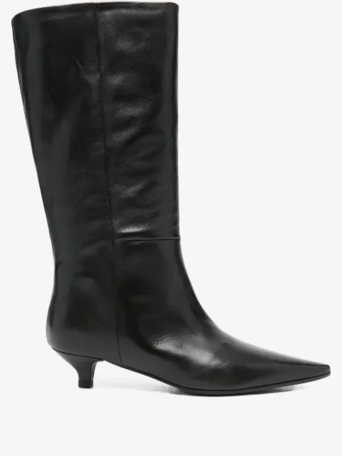 Thea Mika pointed-toe leather boots