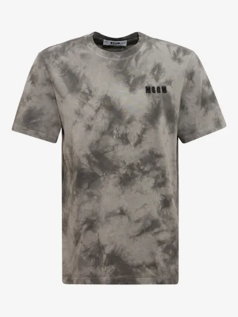 MSGM t-shirt à imprimé tie dye