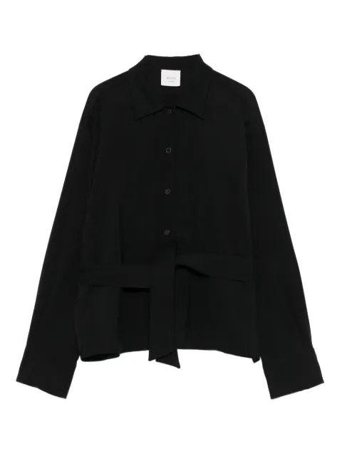 Alysi belted shirt
