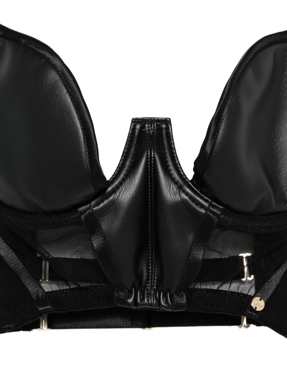 Something Wicked Mia Balconette Wired Bra In Black