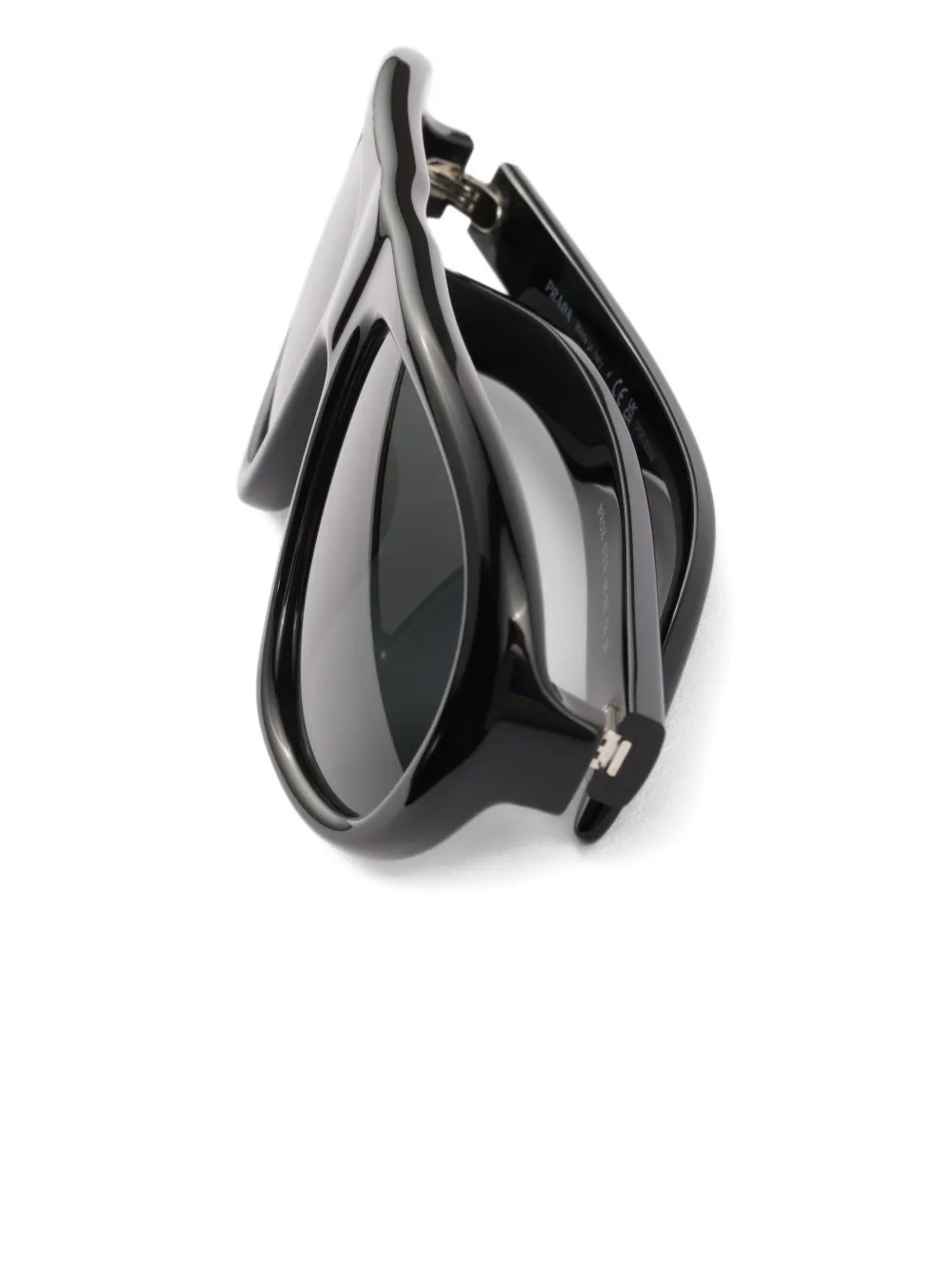 Prada Eyewear pilot-frame sunglasses Zwart
