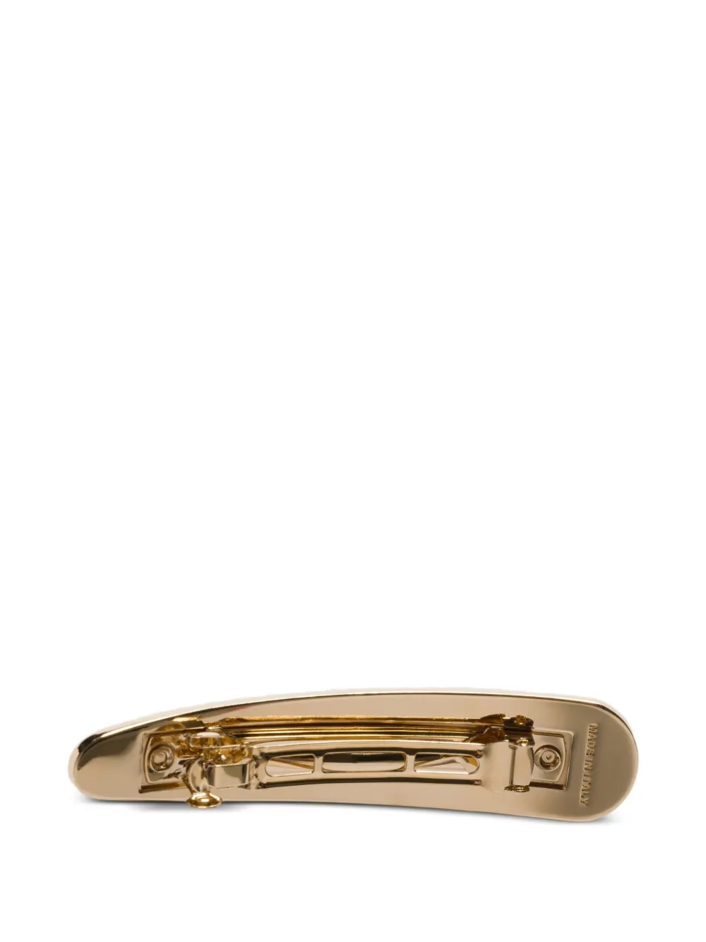 Miu Miu logo-plaque leather hair clip | Image 2