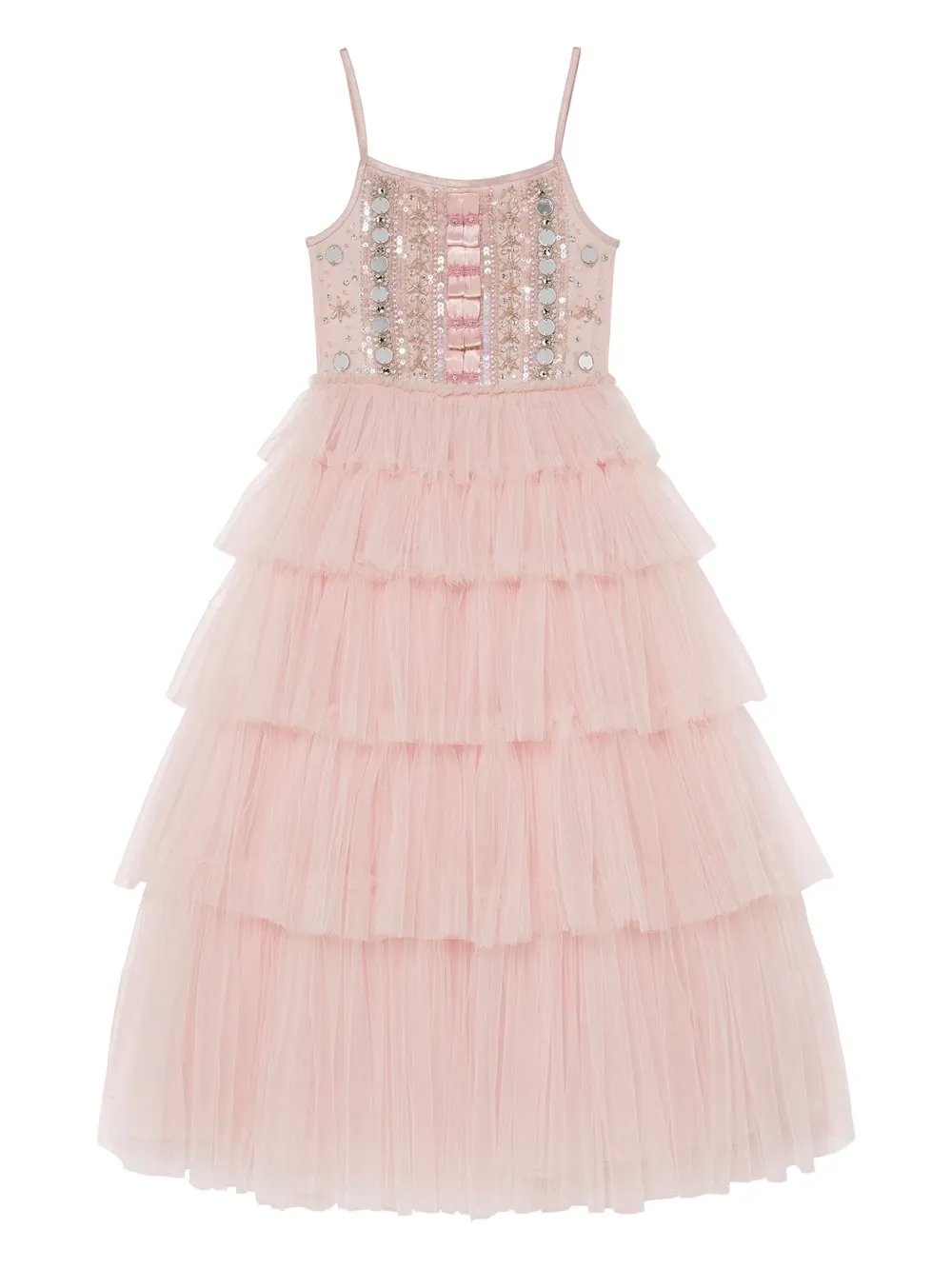 Tutu Du Monde Dutchess Dream verfraaide jurk Roze