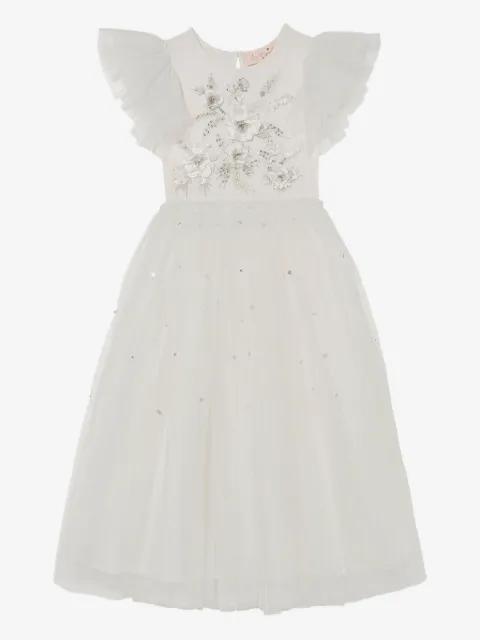 Tutu Du Monde vestido de tul con detalles florales