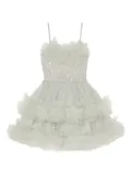 Tutu Du Monde Petunia sequin-embellished ruffled dress - Green