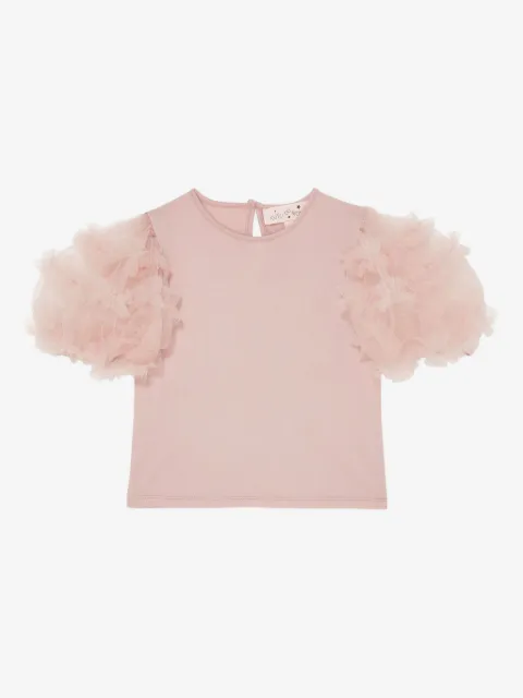 Tutu Du Monde Diamond Dust tulle-sleeve top