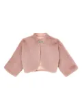 Tutu Du Monde Promenade faux-fur jacket - Pink