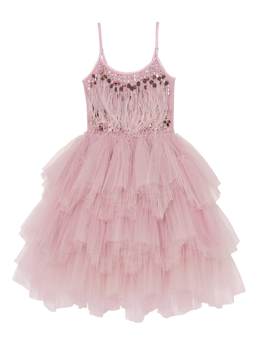Tutu Du Monde Gossip & Grace verfraaide jurk Roze