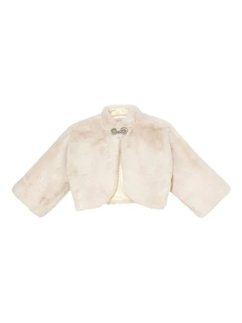 Tutu Du Monde Promenade embellished faux-fur jacket
