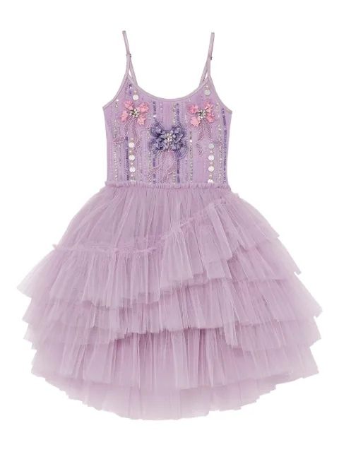 Tutu Du Monde Masquerade embellished tiered dress
