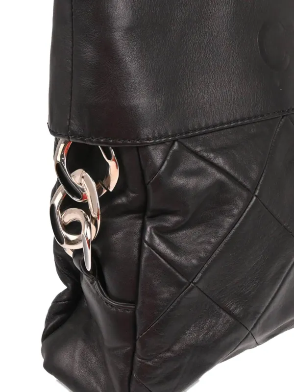CHANEL Pre-Owned 2007 キルティング ハンドバッグ | ブラック