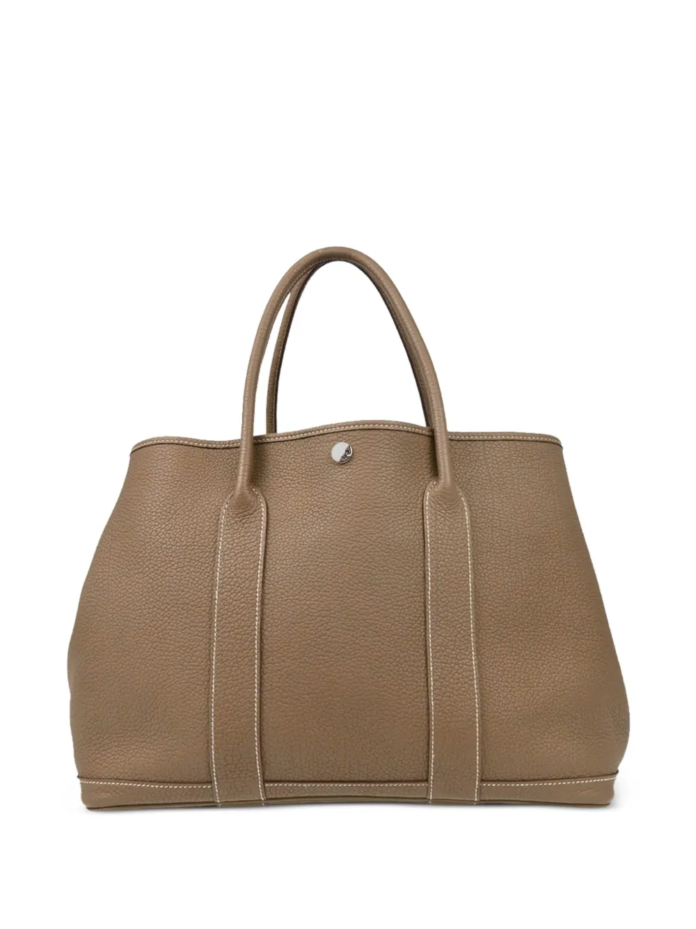 Hermès Pre-Owned 2014 Garden Party Tote Handbag | Neutrals | Image 1