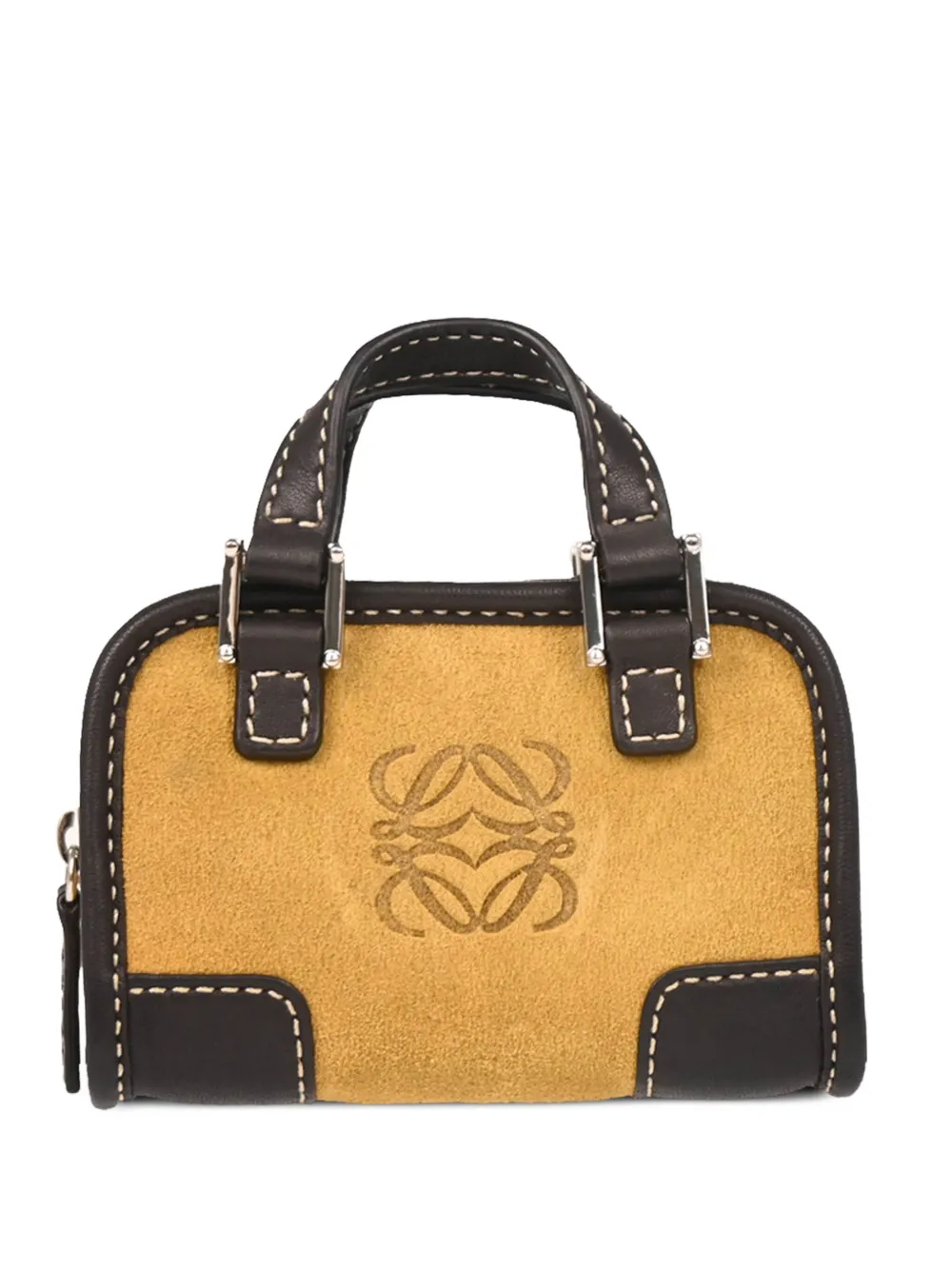 Loewe Pre-Owned 1990-2000s mini Amazona leather bag | Neutrals | Image 1